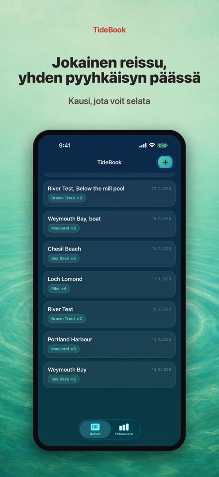 TideBook: Kalastuspäiväkirja 6