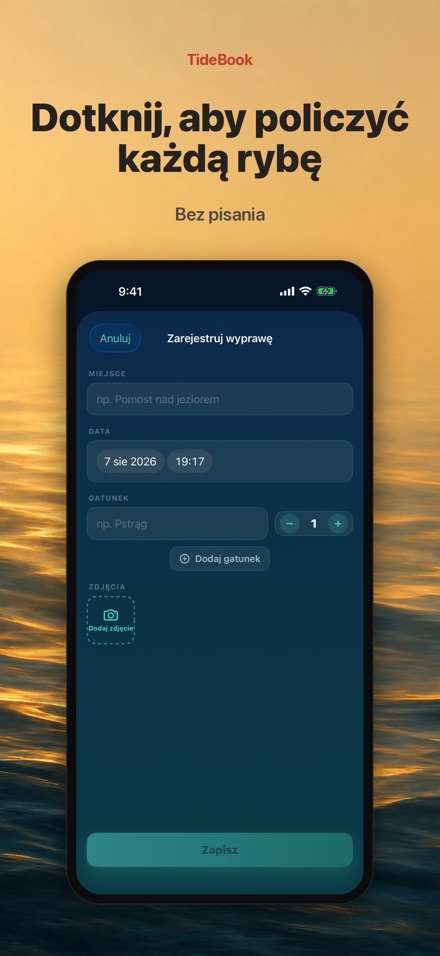 TideBook: Dziennik Wędkarski 7