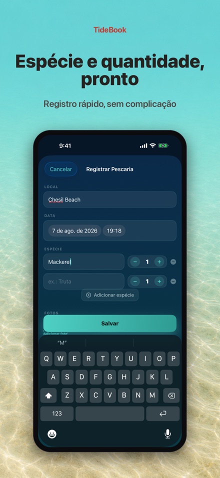 TideBook: Diário de Pesca 3