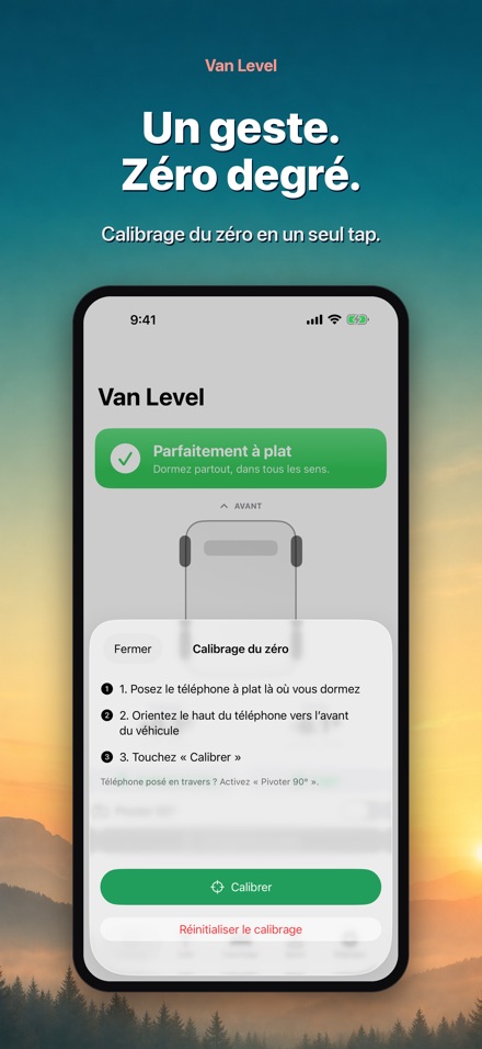 Van Level : niveau pour VR 8